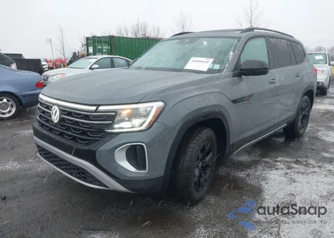 2025 Volkswagen Atlas 2.0T Peak Edition z USA, uszkodzony, nr VIN 1V2CR2CA2SC516265